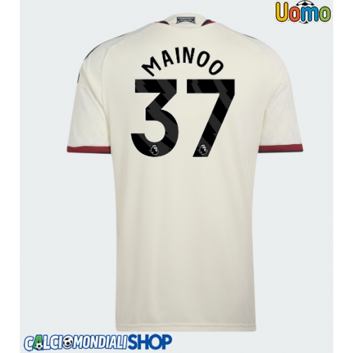 Maglie da calcio Manchester United Kobbie Mainoo #37 Terza Maglia 2026-27 Manica Corta